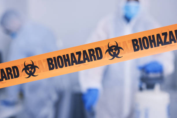 Professional Blood Cleanup technician working in Kernville, CA